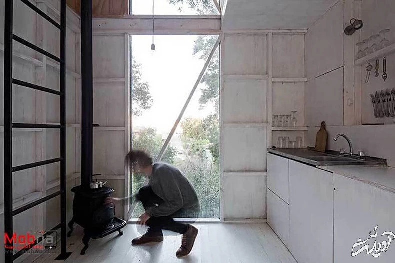 (تصاویر) این ویلای زیبا فقط ۱۵ متر مربع!